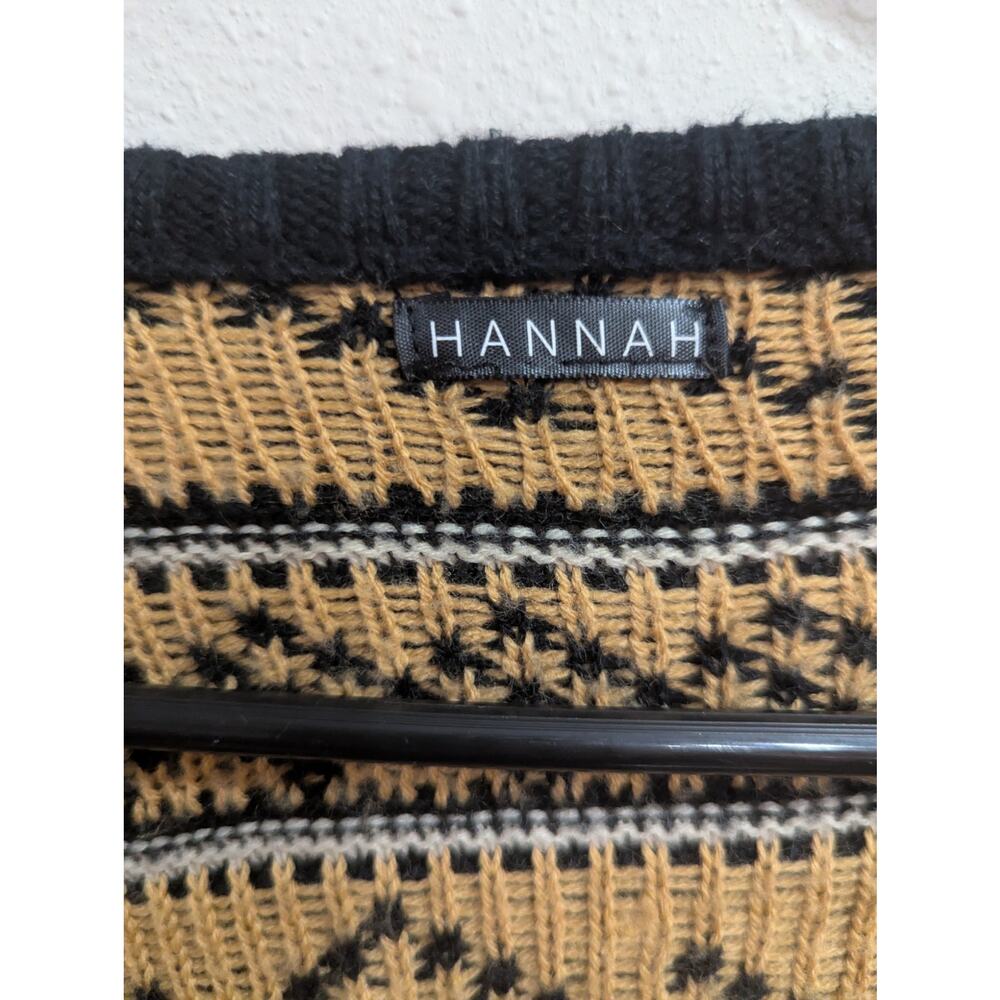 Rustic Pattered Neutral Colored Open Duster Lengt… - image 2